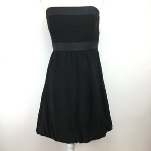 White House Black Market 14 Strapless Dress Bubble